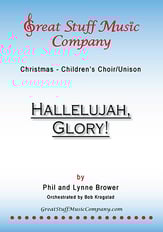 Hallelujah Glory Unison choral sheet music cover
